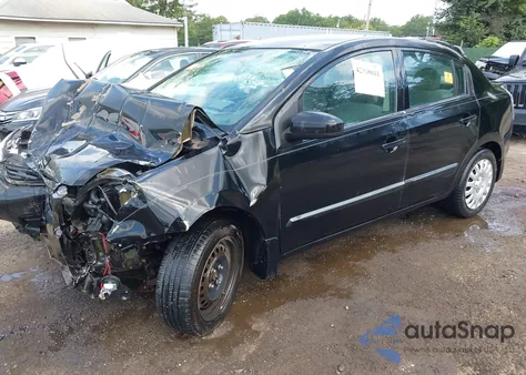 2012 Nissan Sentra 2.0 S from USA, damaged, VIN 3N1AB6AP8CL753685